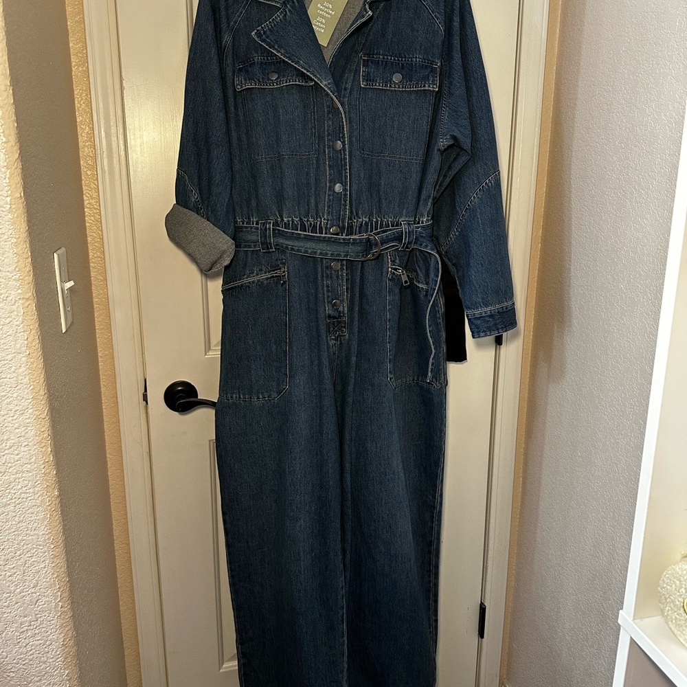 H&M Women's Denim jumpsuit - Picture 5 of 5